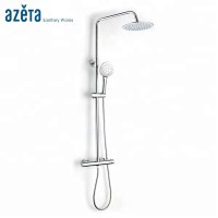 Hand And Head Shower Thermostatic Shower Mixer Faucet Set